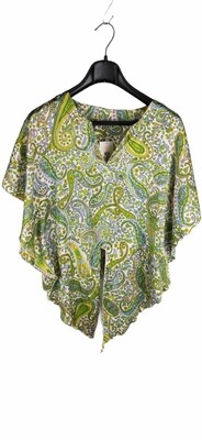 Camicia Orsay a maniche corte colore verde Taglia 34