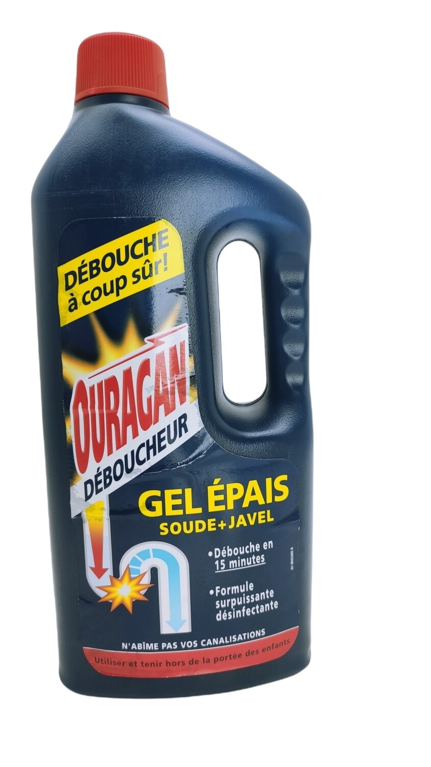 DISGROGANTE OURAGAN
Déboucheur gel épais WC NET