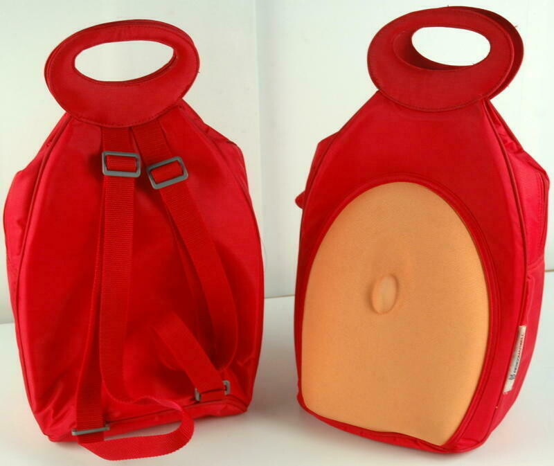 BORSA TERMICA - ZAINO 10L CAMPEGGIO MARE LAVORO SPESA PICNIC ROSSO