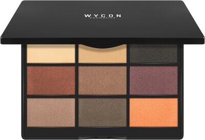 WYCON cosmetics QUICK PALETTE EYESHADOW MATT - Palette di Ombretti Occhi effetto Opaco, shadow palette, trucchi matte,12 tonalità