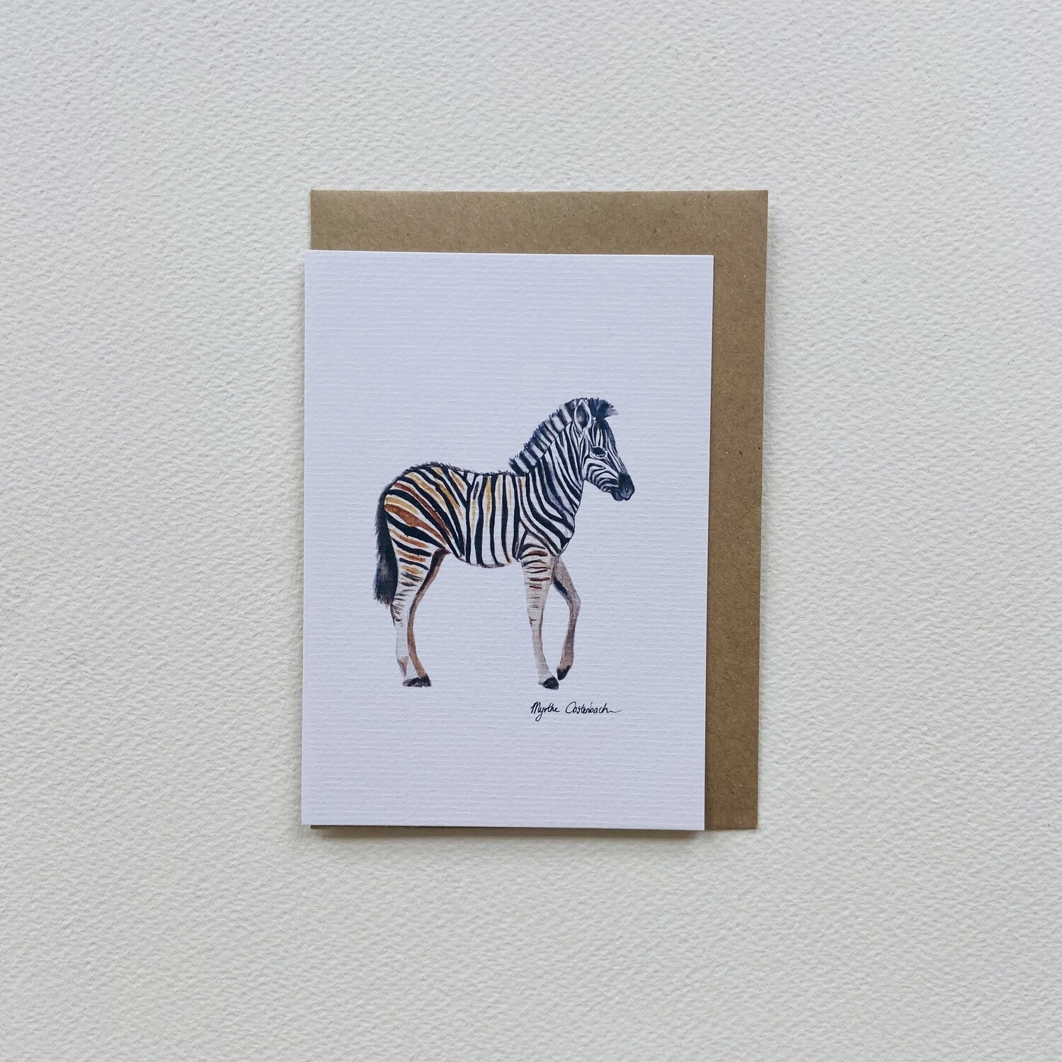 Kaart Zebra