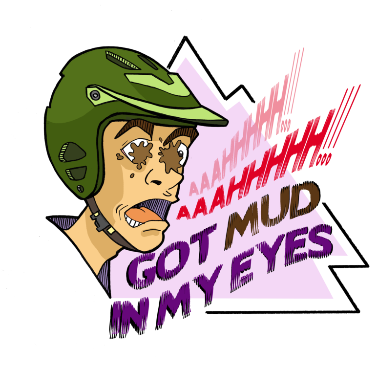 GOT MUD IN MY EYES STICKER VINYL​
