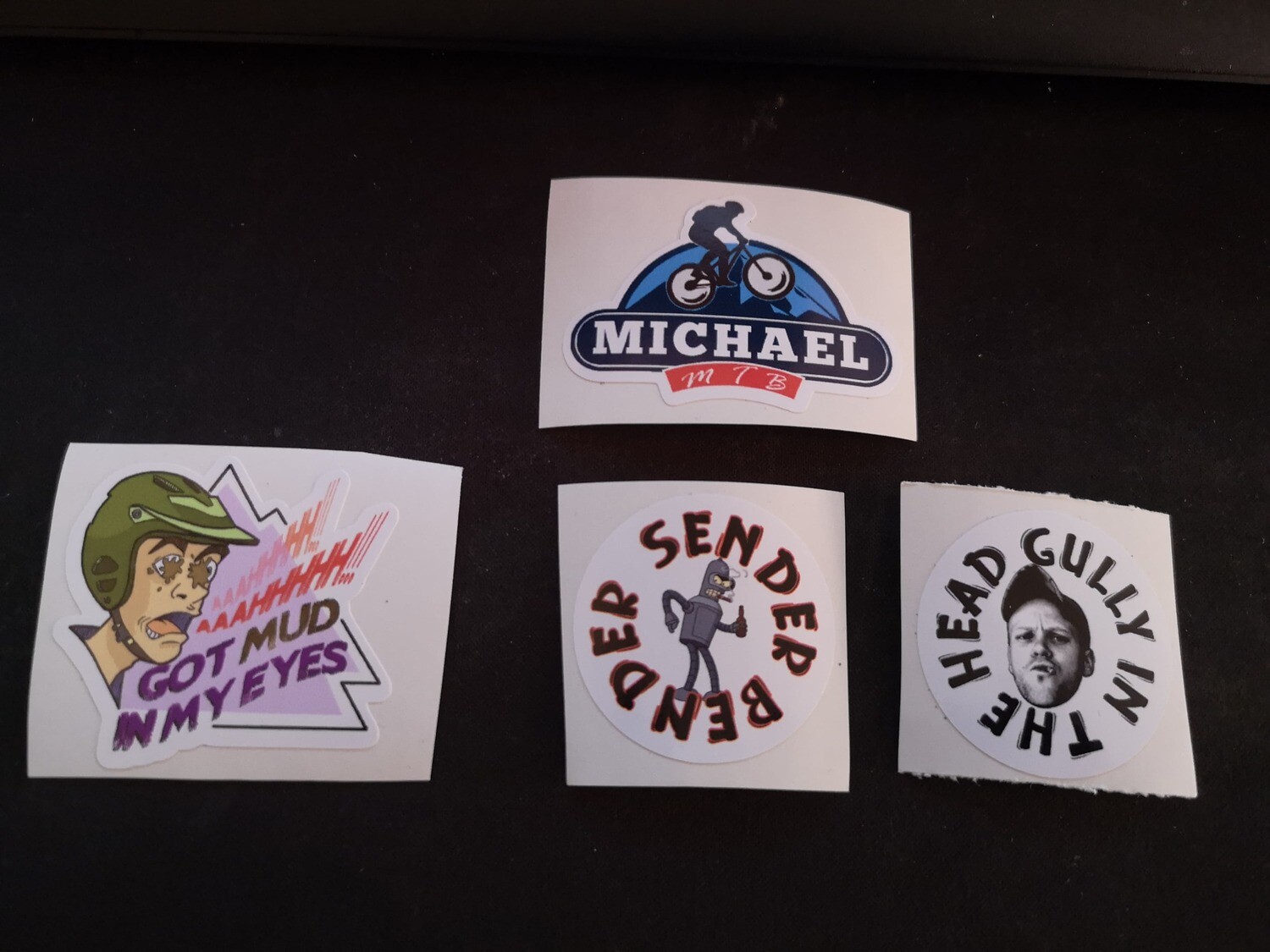 4 OF A KIND  STICKERS