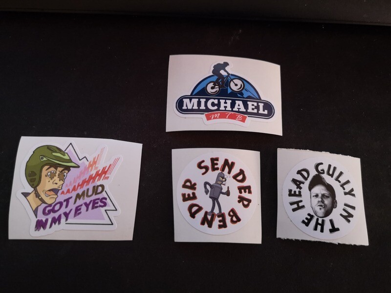 4 OF A KIND  STICKERS