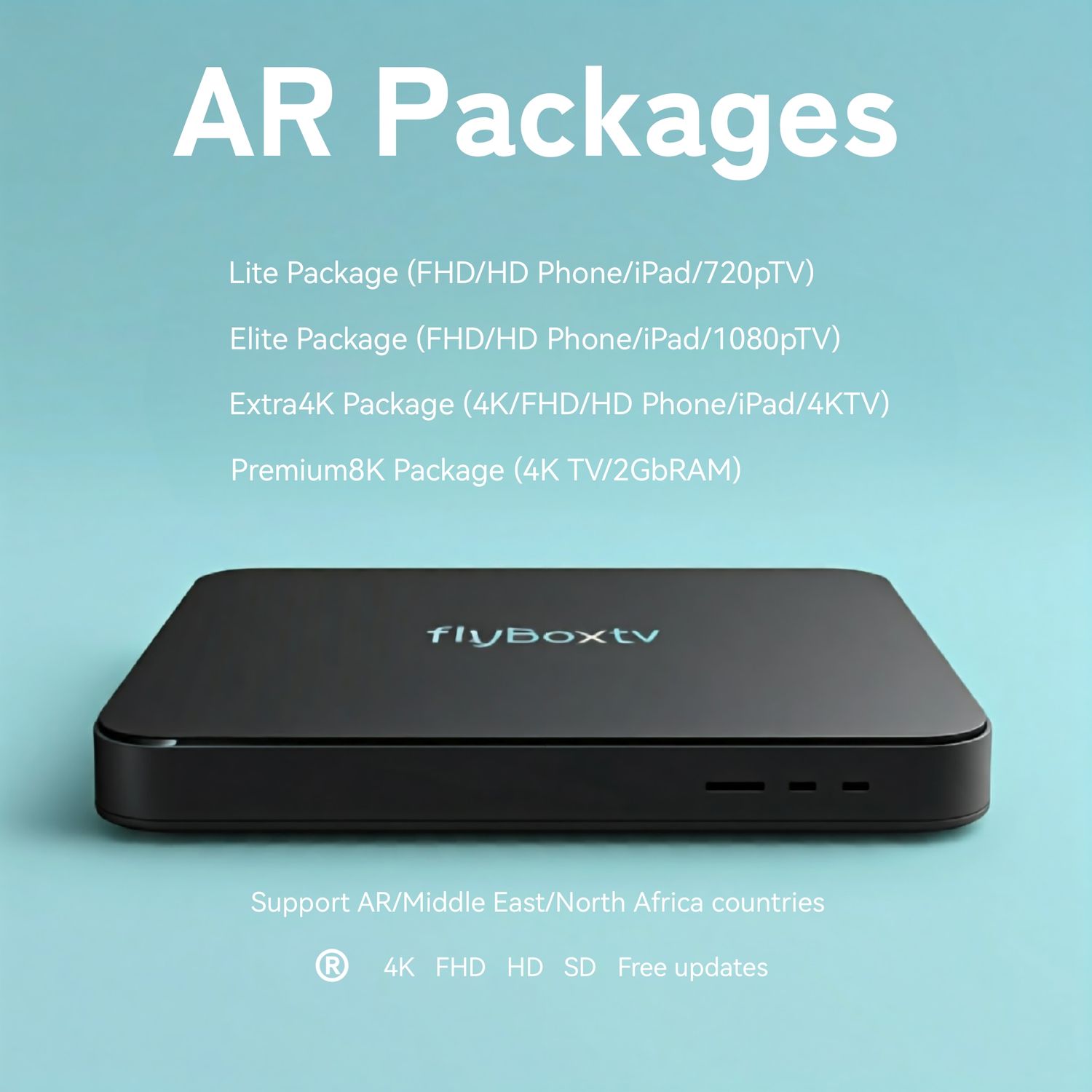 (AR) Arabic Packages SD/HD/FHD/4K (GLOBLE)