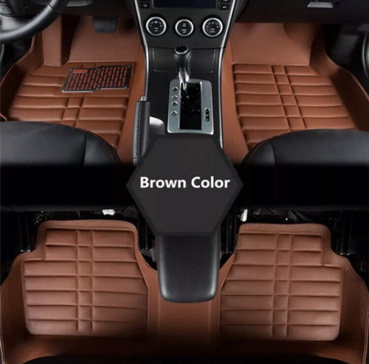 5x Universal Auto Auto Fußmatten FloorLiner Vorne &amp; Hinten Teppich All Weather Mat 4H