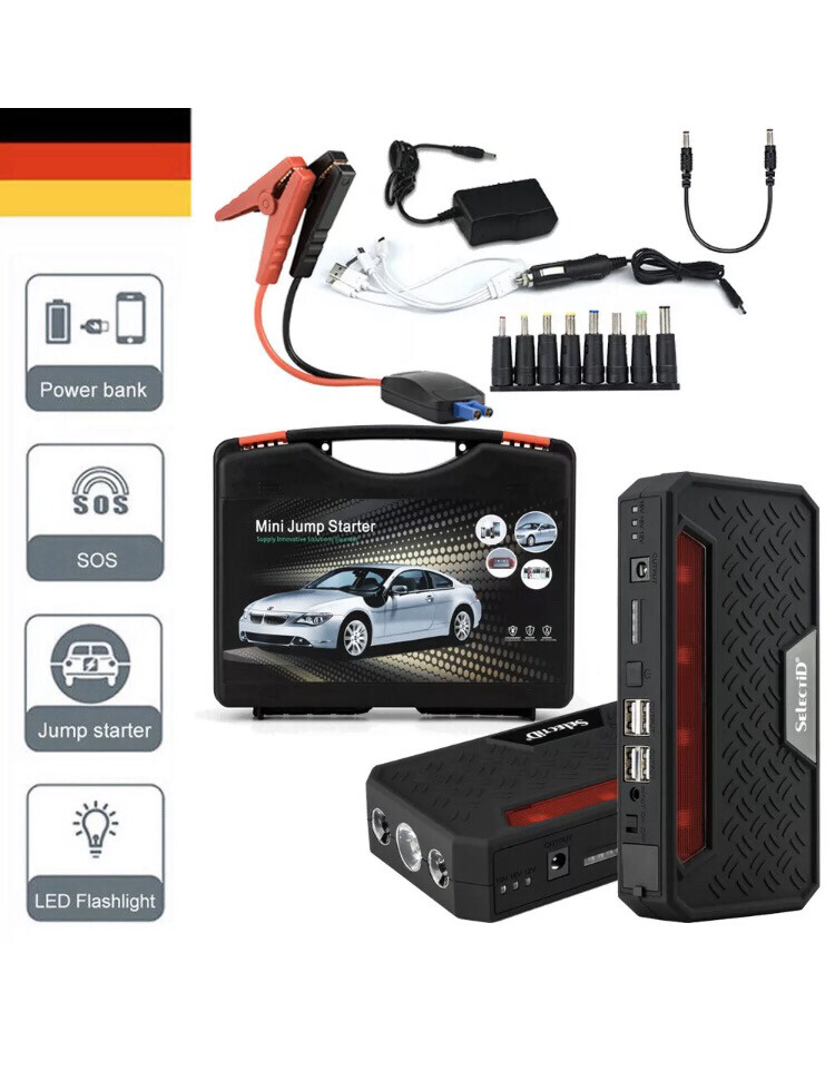 Auto Starthilfe Jump Starter 68800mAh Notstart Ladegerät