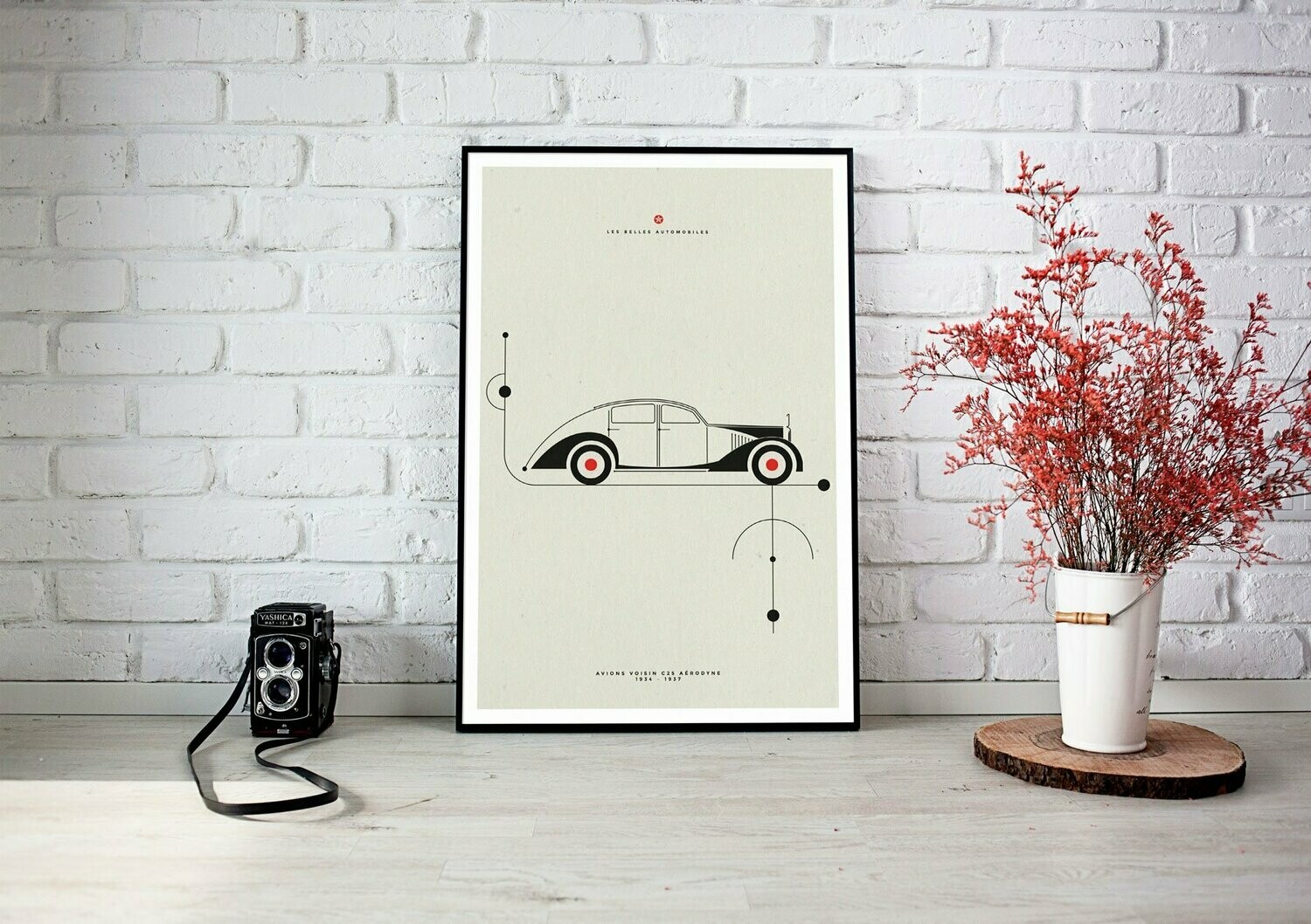 Affiche A4 Voisin C25