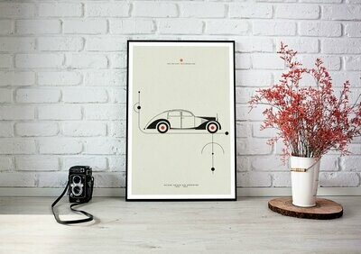 Affiche A4 Voisin C25
