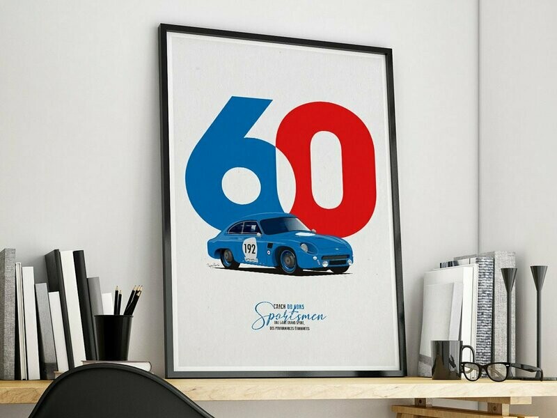 Affiche A4 DB Panhard Hbr5