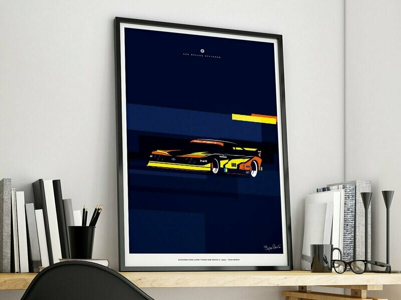 Affiche A4 Ford Capri