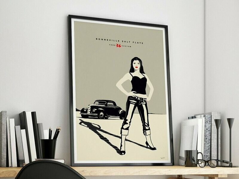 Affiche Ford 36 Custom
