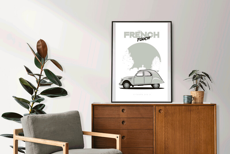 Affiche 2CV Citroën