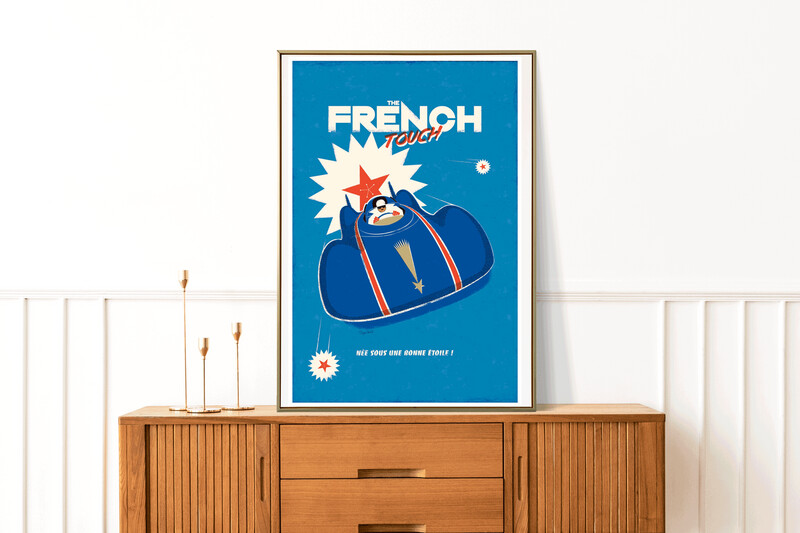 Affiche Renault Etoile Filante