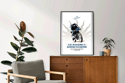 Affiche La Maison de la Motocyclette