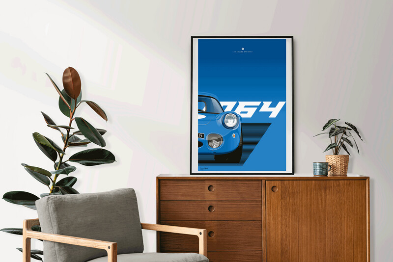 Affiche Renault Alpine M64