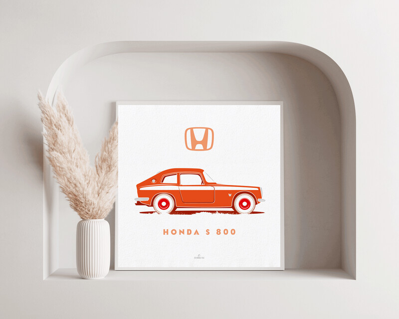 Affiche Honda S800