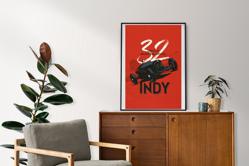 Affiche Chrysler Indi
