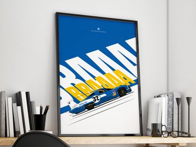 Affiche A4 Matra Pescarolo
