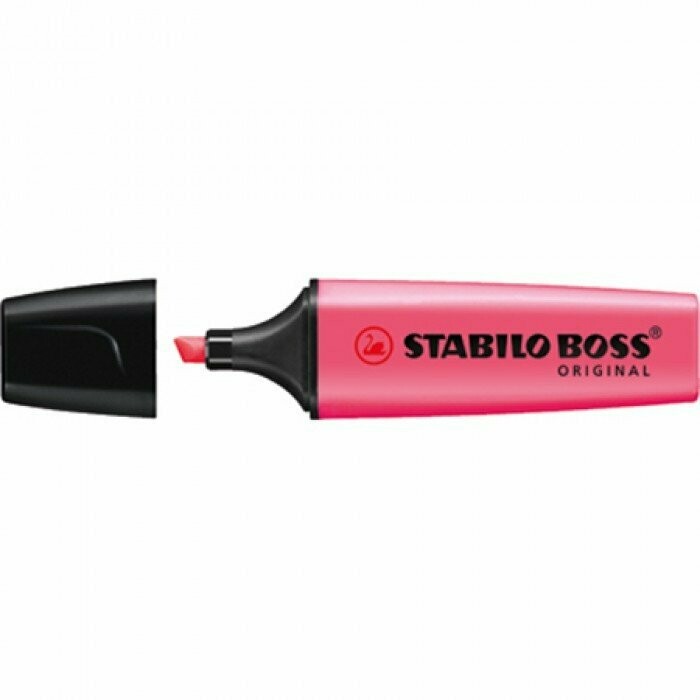 Stabilo Boss markeerstift, roze