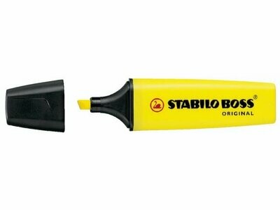Stabilo Boss markeerstift, geel