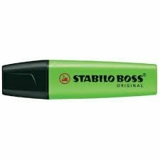 Stabilo Boss markeerstift, groen