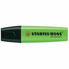 Stabilo Boss markeerstift, groen