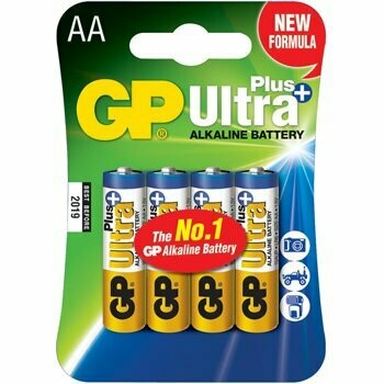 GP Ultra Plus Alkaline AA Mignon penlite, blister 4