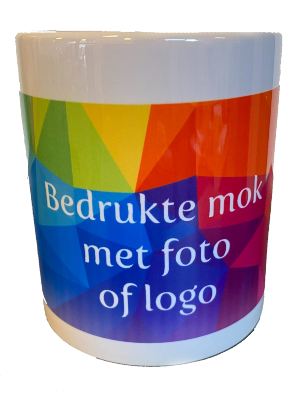 Full colour bedrukte mokken