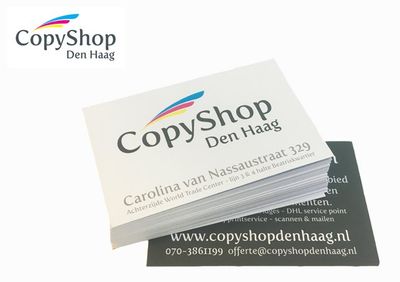 Visitekaartjes Standaard 400 grams - 2 werkdagen