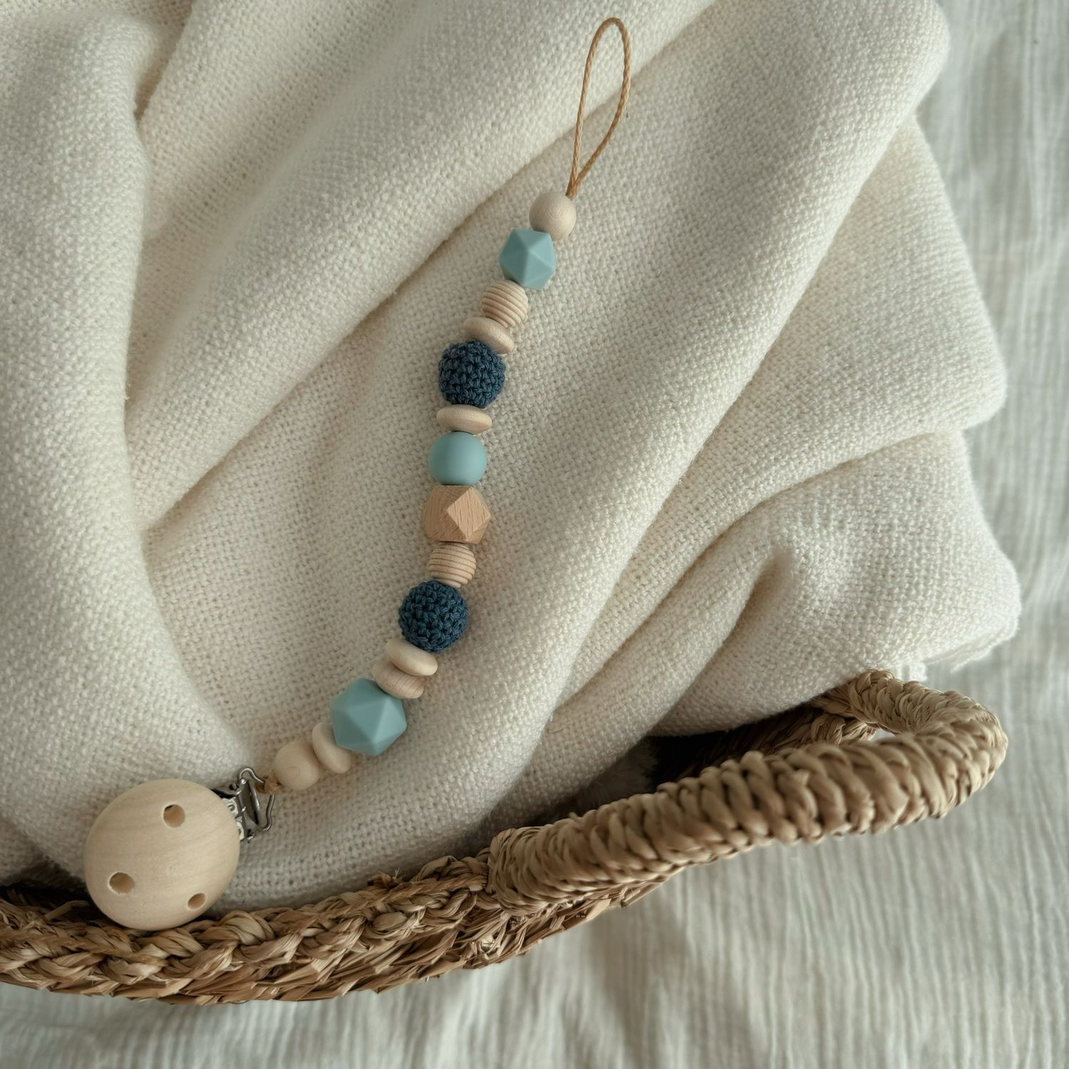 Schnullerkette - Under the Sea „Navy Blue“