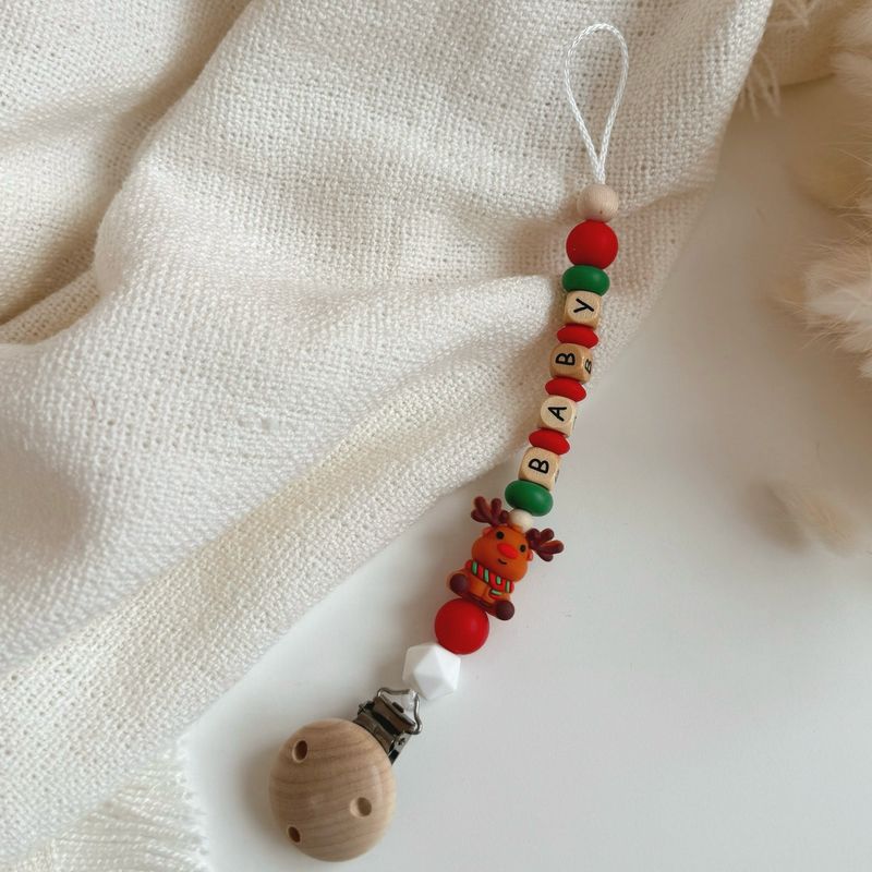 Schnullerkette Reindeer