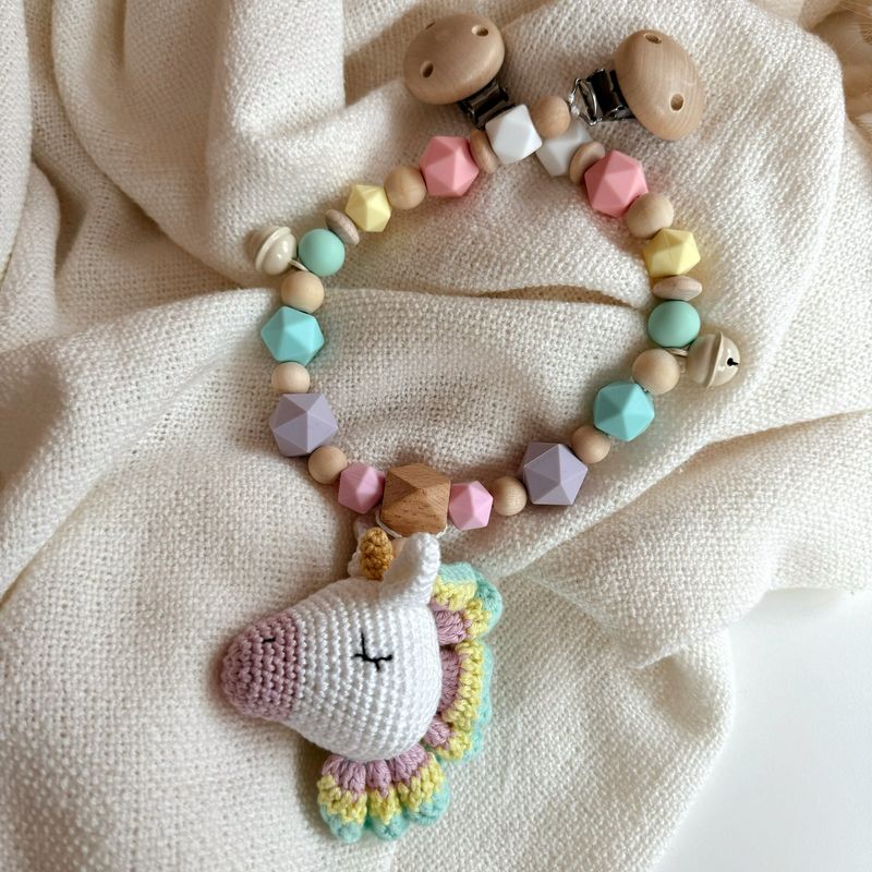 Kinderwagenkette Einhorn