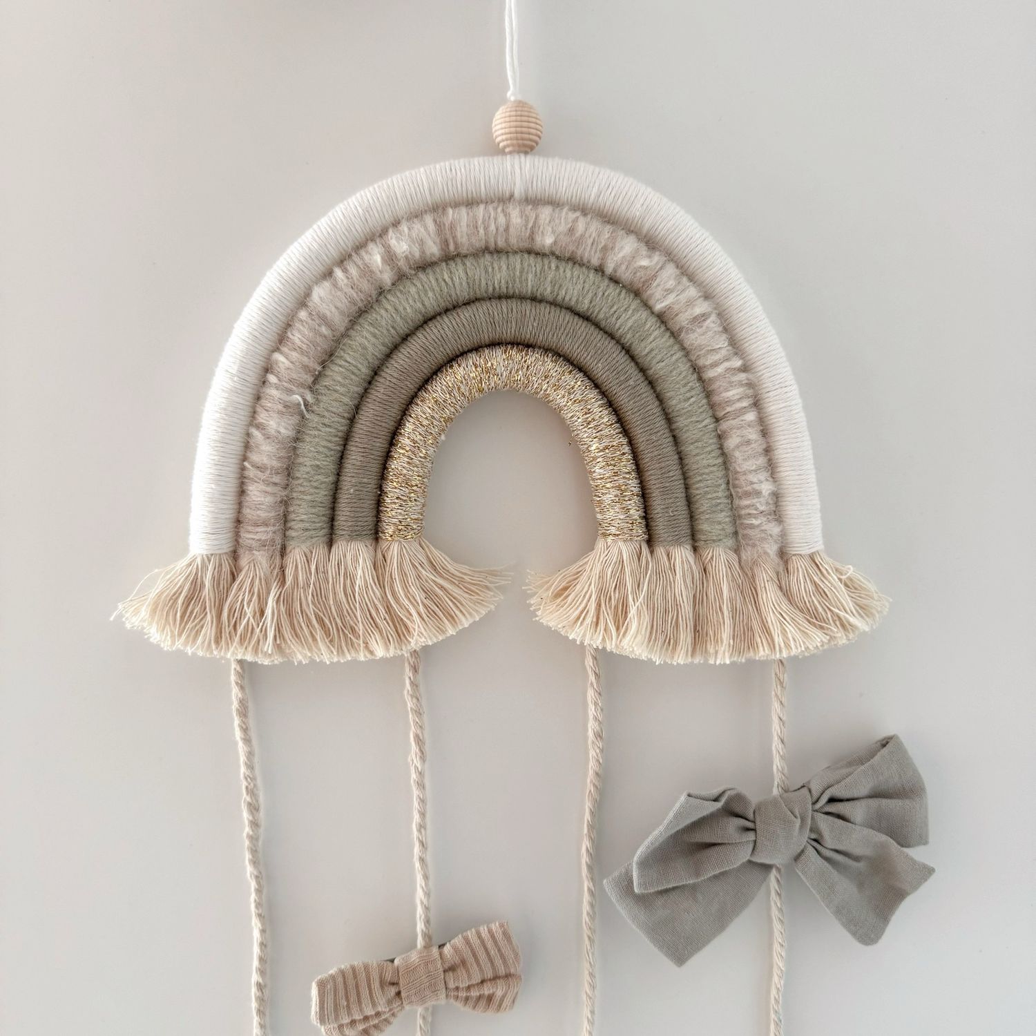 Hairclip Holder Golden Taupe
