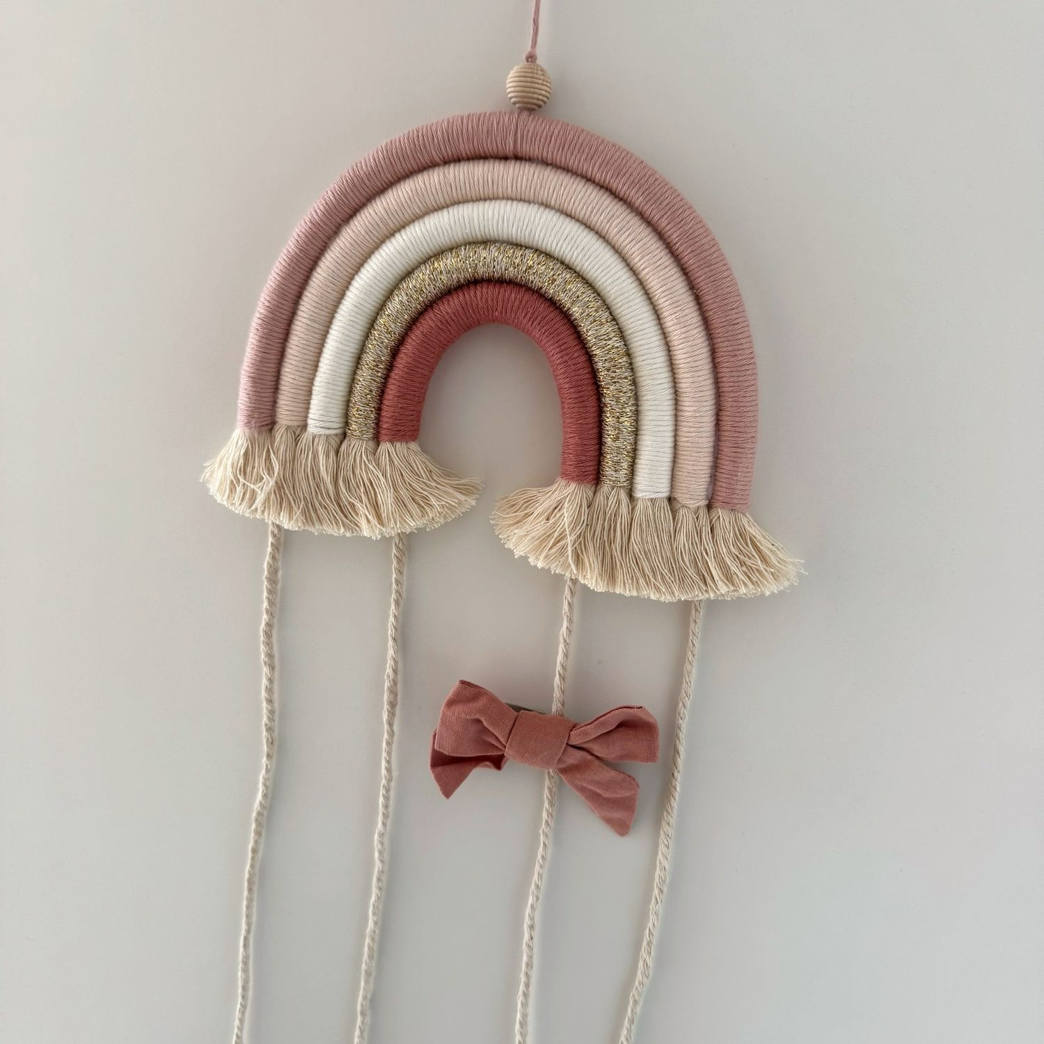 Hairclip Holder Golden Mauve