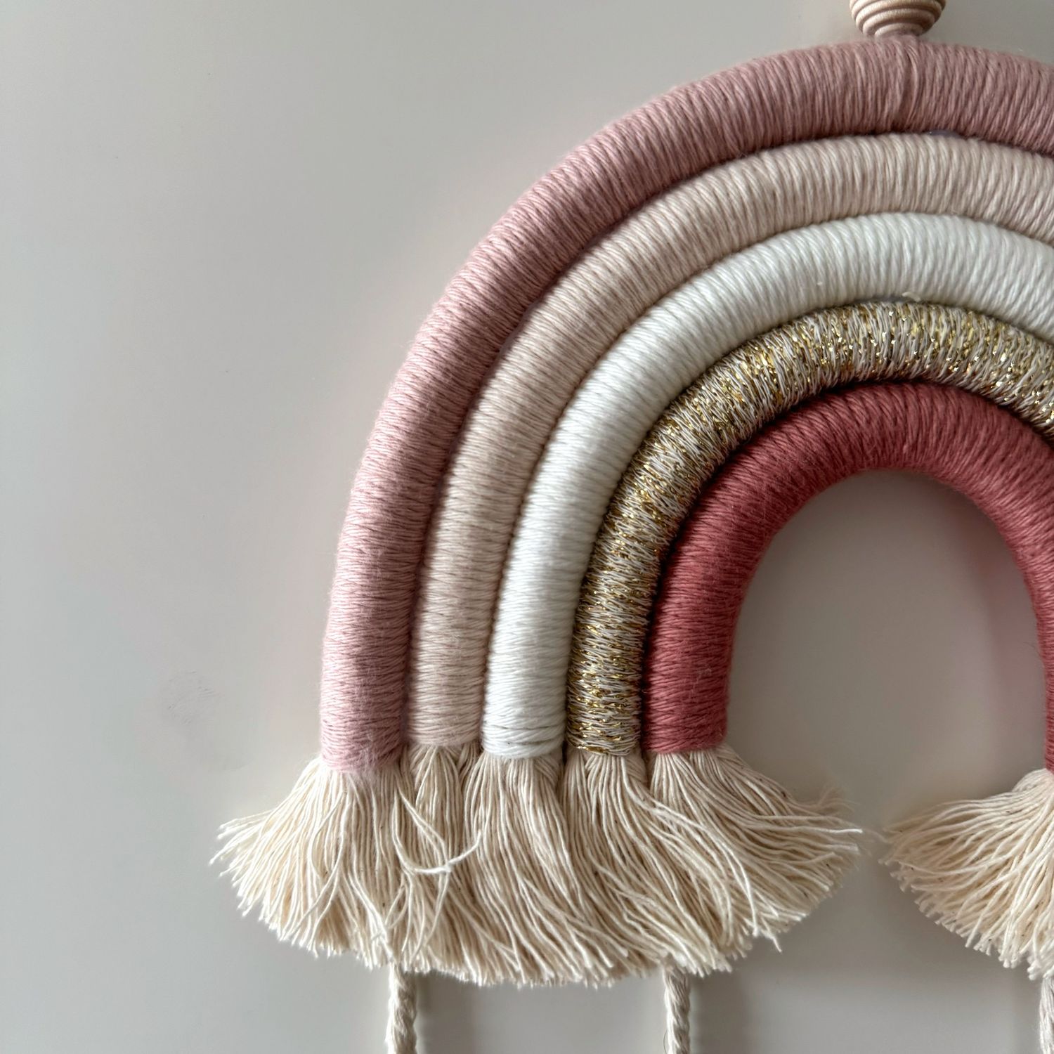Hairclip Holder Golden Mauve