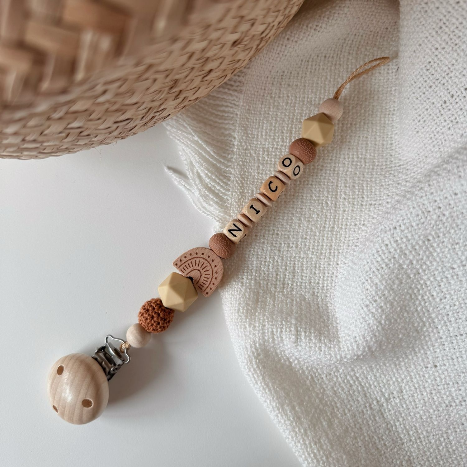 Boho Schnullerkette Cookie