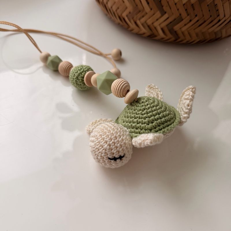 Anhänger Turtle Pistache