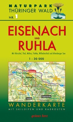 Wanderkarte Eisenach - Ruhla