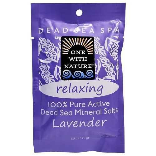 One With Nature O.W.N. Lavender Bathsalts (6X2.5 OZ) One With Nature O.W.N. Lavender Bathsalts (6X2.5 OZ)
