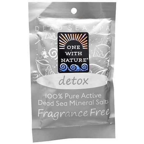 One With Nature O.W.N. Dead Sea Spa, Mineral Salts, Detox (6X2.5 OZ) One With Nature O.W.N. Dead Sea Spa, Mineral Salts, Detox (6X2.5 OZ)