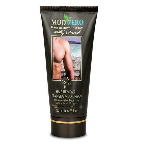 MudZero Dead Sea Hair Removal Cream for Men 200ml MudZero Dead Sea Hair Removal Cream for Men 200ml