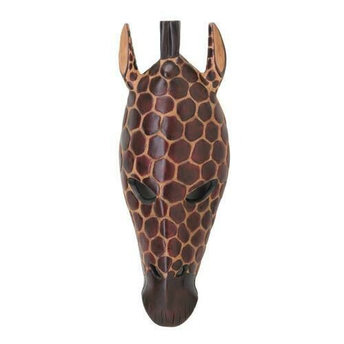 Giraffe Wall Mask Decor Giraffe Wall Mask Decor