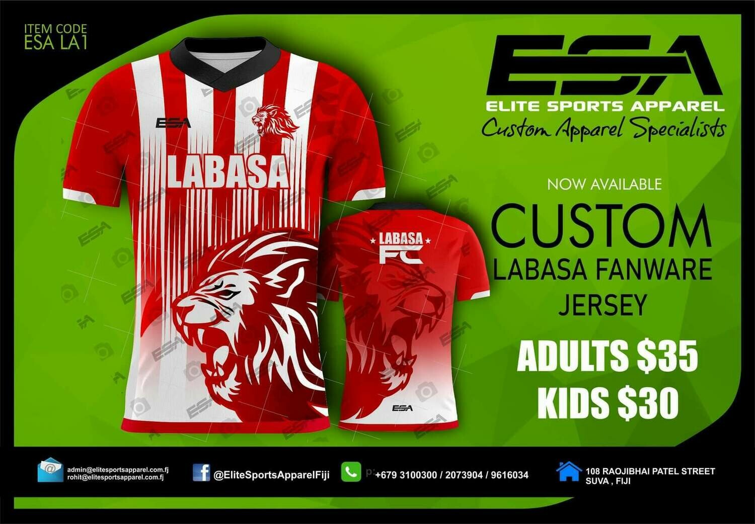 ESA Labasa Fanwear T-Shirt