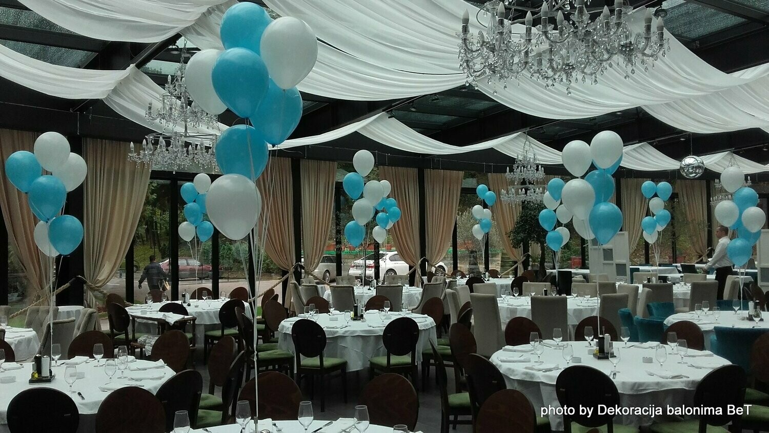 Baloni sa helijumom - buketi