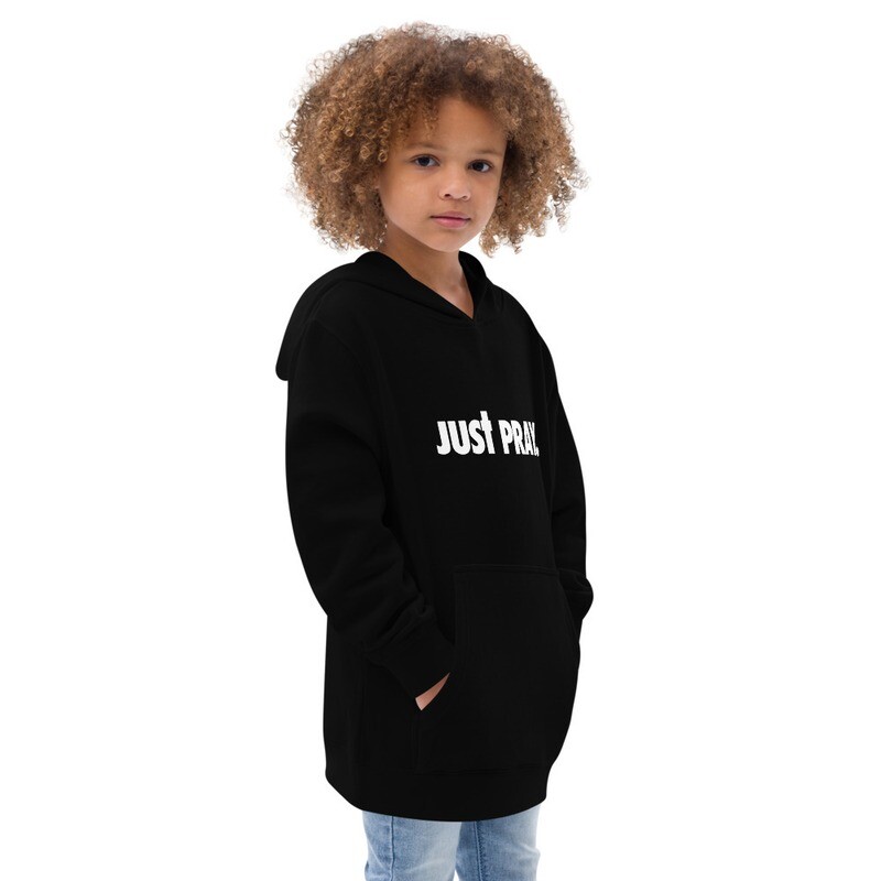 Just Pray Kids fleece hoodie