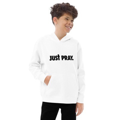 Just Pray Kids fleece hoodie