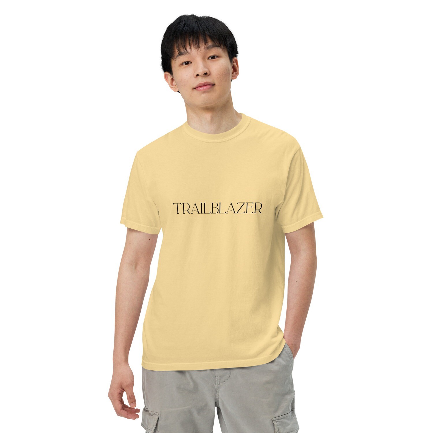 Trailblazer  Men’s garment-dyed heavyweight t-shirt