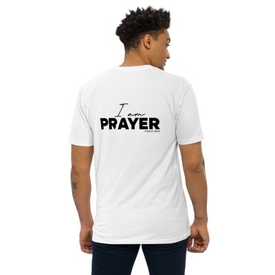 I Am PRAYER | Premier Design Men’s premium heavyweight tee