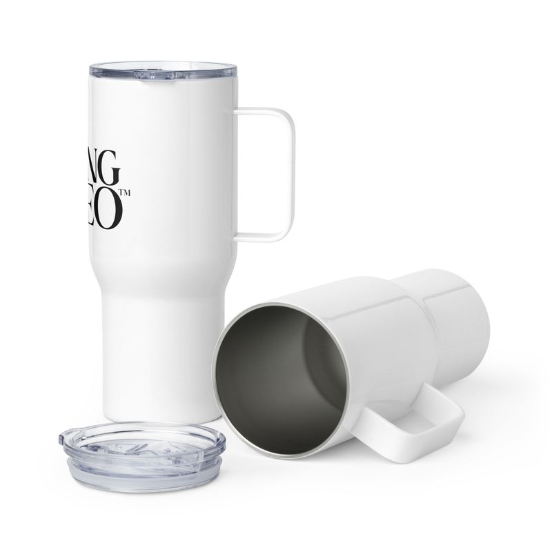 The Praying CEO Travel Mug